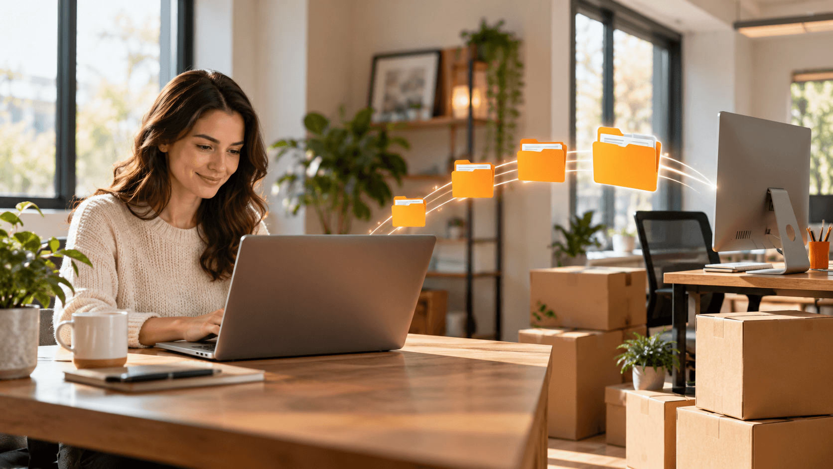 Análisis de datos web en un portátil